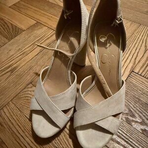 Jessica Simpson Suede Pump Heels